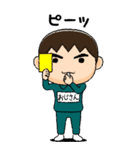 緑ジャージの【おじさん】♂絵本タッチ（個別スタンプ：34）