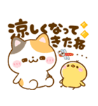 ねこねこにゃんこ♡秋（個別スタンプ：18）
