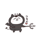 【動く！】ねこちゃんのだもの★ハロウィン（個別スタンプ：2）