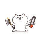 【動く！】ねこちゃんのだもの★ハロウィン（個別スタンプ：7）