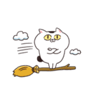【動く！】ねこちゃんのだもの★ハロウィン（個別スタンプ：13）