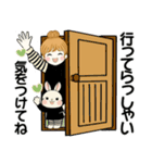 キュートなお団子ちゃん11 ♡ 家族連絡編（個別スタンプ：4）