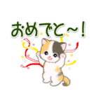 ころころ子猫 大きなお返事（個別スタンプ：23）