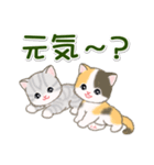 ころころ子猫 大きなお返事（個別スタンプ：34）