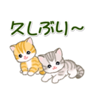 ころころ子猫 大きなお返事（個別スタンプ：35）