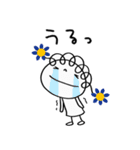 やさしい☆花リボン（個別スタンプ：3）