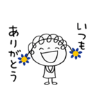 やさしい☆花リボン（個別スタンプ：22）