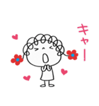 やさしい☆花リボン（個別スタンプ：30）
