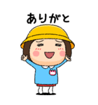 幼稚園児の女の子BIG(桃組)（個別スタンプ：4）