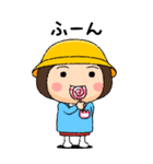 幼稚園児の女の子BIG(桃組)（個別スタンプ：11）