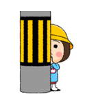 幼稚園児の女の子BIG(桃組)（個別スタンプ：21）
