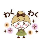 【家族♡日常】リボンの女の子（個別スタンプ：8）