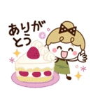 【家族♡日常】リボンの女の子（個別スタンプ：10）