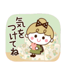 【家族♡日常】リボンの女の子（個別スタンプ：31）
