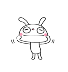 ずっと使える☆ふんわかウサギ（個別スタンプ：27）
