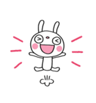 ずっと使える☆ふんわかウサギ（個別スタンプ：28）