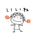 あいさつ☆花リボン（個別スタンプ：30）
