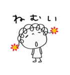 あいさつ☆花リボン（個別スタンプ：37）