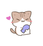 動く！毎日五月病なねこたち7（個別スタンプ：1）
