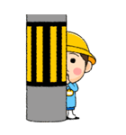 幼稚園児の男の子BIG(黄組)（個別スタンプ：21）