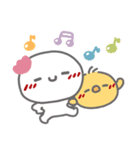 はーい！白玉です11❤LINEスタンプの日（個別スタンプ：3）
