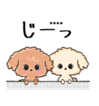 愛犬の名前になる♡トイプードルのカスタム（個別スタンプ：25）