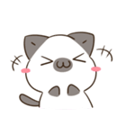 シャムねこ まろんさん 文字無しスタンプ（個別スタンプ：7）