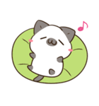 シャムねこ まろんさん 文字無しスタンプ（個別スタンプ：22）