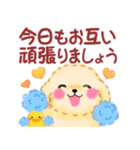かわいい♥トイプードルの気づかい（個別スタンプ：10）