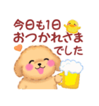 かわいい♥トイプードルの気づかい（個別スタンプ：14）