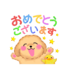 かわいい♥トイプードルの気づかい（個別スタンプ：26）