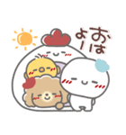はーい！白玉です12❤やさしい日常（個別スタンプ：1）