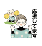 ベビーフェイスのシニアちゃん14☆秋冬編（個別スタンプ：31）