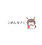 ずっと使える♪はりねずみ君の連絡ノート（個別スタンプ：7）