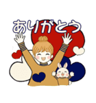 キュートなお団子ちゃん 7♡秋冬編(改訂版)（個別スタンプ：9）