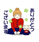 キュートなお団子ちゃん 7♡秋冬編(改訂版)（個別スタンプ：10）