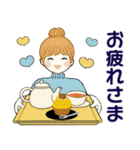 キュートなお団子ちゃん 7♡秋冬編(改訂版)（個別スタンプ：13）
