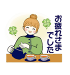 キュートなお団子ちゃん 7♡秋冬編(改訂版)（個別スタンプ：15）