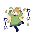 キュートなお団子ちゃん 7♡秋冬編(改訂版)（個別スタンプ：22）