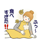 キュートなお団子ちゃん 7♡秋冬編(改訂版)（個別スタンプ：25）