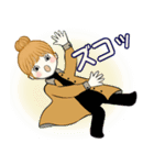 キュートなお団子ちゃん 7♡秋冬編(改訂版)（個別スタンプ：27）