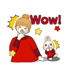 キュートなお団子ちゃん 7♡秋冬編(改訂版)（個別スタンプ：30）