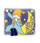 キュートなお団子ちゃん 7♡秋冬編(改訂版)（個別スタンプ：39）