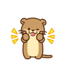 動くコツメカワウソ♡毎日日常（個別スタンプ：13）