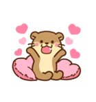 動くコツメカワウソ♡毎日日常（個別スタンプ：22）