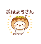 飛び出すで！たこ焼きキャットの関西弁（個別スタンプ：3）