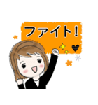 普通にシンプル大人女子  (日常編)（個別スタンプ：21）