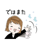 普通にシンプル大人女子  (日常編)（個別スタンプ：40）