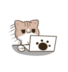 動く！毎日五月病なねこたち8（個別スタンプ：22）