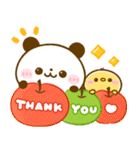 秋♡ころころぱんだ（個別スタンプ：12）